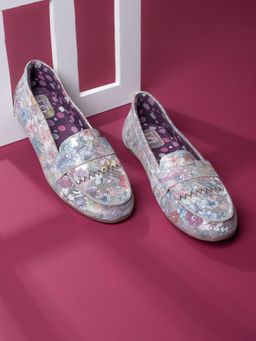 Hydes N Hues - Hy273-Silver Women Loafers