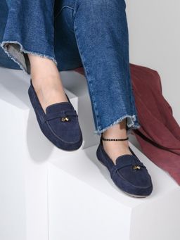 Hydes N Hues - Hy274-Navy Women Loafers