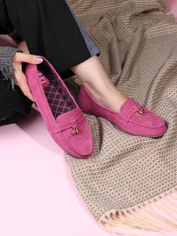 Hydes N Hues - Hy274-Pink Women Loafers