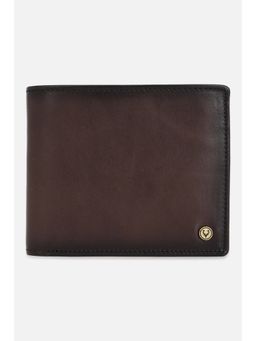 Allen Solly - Men Brown Solid Leather Wallet