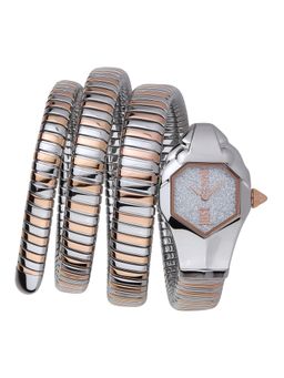 Just Cavalli - Women Silver Glitter Analog Watch - JC1L115M0055