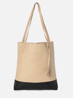 Haute Sauce - Women Beige Structured Handbag
