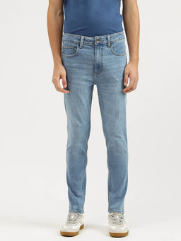 United Colors of Benetton - Solid Low Crotch Fit Light Wash Boomerang Jeans