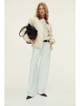 H&M - Women Beige Thermolitea Quilted Jacket