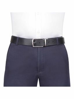 United Colors of Benetton - Men Alois Leather Reversible Belt - Black