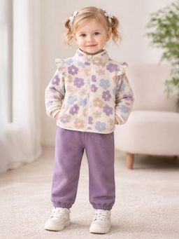 Mi Arcus - Multi-Color Printed Regular Sweatshirt with Pyjama