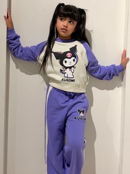 Napchief - Purple Character Relaxed Sweatshirt with Trousers