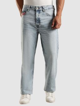 Tommy Hilfiger - Light-Wash Regular Fit Mid Rise Jeans