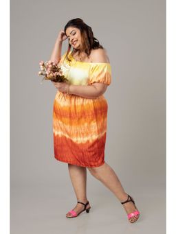 NEOFAA - Shibori Dress For Women