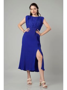 NEOFAA - Exclusive Half Pleated Maxi Dress For Women