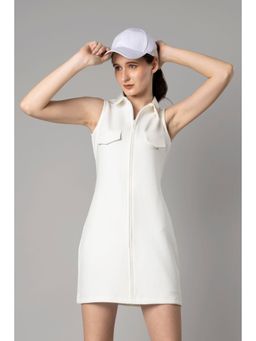 NEOFAA - Womens So Popular Zipper Mini Dress For All Occasions