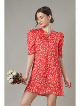 NEOFAA - Speechless A-Line Balloon Sleeve Minidress