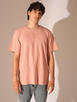 Selected - Pink Organic Cotton T-Shirt