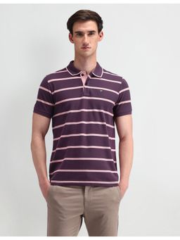 Arrow Sports - Wine Short Sleeves Polo Collar T-Shirts