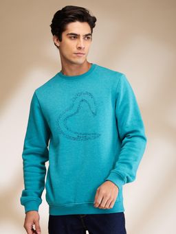 Being Human - Dark Green Full Sleeves Sweatshirt