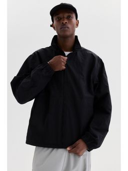 H&M - Men Black Water-Repellent Windbreaker