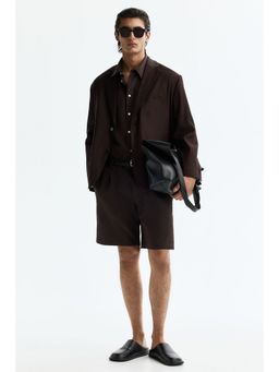 H&M - Men Brown Relaxed Fit Jacket