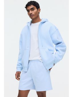 H&M - Men Blue Regular Fit Sweatshorts
