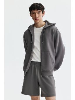 H&M - Men Grey Regular Fit Sweatshorts