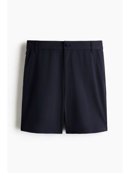 H&M - Men Blue Four-Way Stretch Loose Fit Chino Shorts