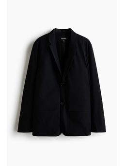 H&M - Men Black Water-Repellent Regular Fit Jacket