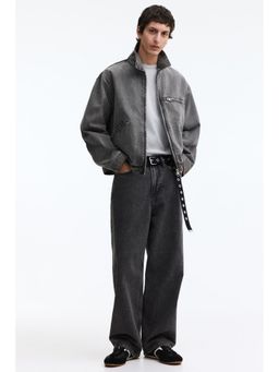 H&M - Men Grey Baggy Jeans