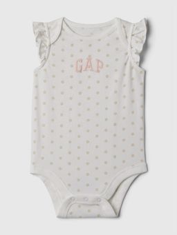 GAP - Round Neck Polka Dot Onesie