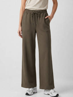 Tikhi Imli - Brown Flare Comfort Sweat Pants with Pockets