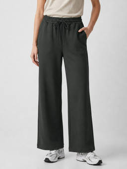 Tikhi Imli - Grey Flare Comfort Sweat Pants with Pockets