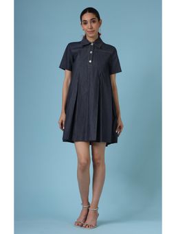 DARLYTTE - Women Collared Dorothy Dress