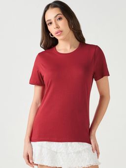 Bewakoof - Women's Red T-shirt