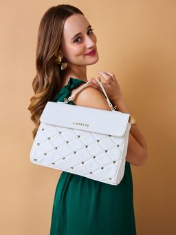 Caprese - Cheryl Women Satchel Bag with Detachable Strap