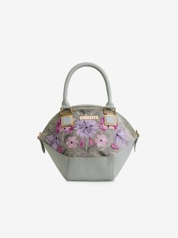 Caprese - Siji Trena Women Kashida Embroidery Satchel Bag