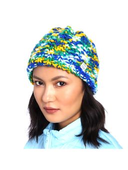 Magic Needles - Thick and Warm Handknitted Self Design Beanie