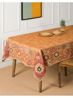 Fabindia - Yellow Zahara Cotton Printed Table Cover