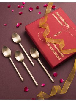 Fabindia - Maitri Brass Dinner Spoon (Pack of 4)