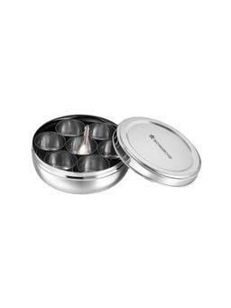 Wonderchef - Ambrosia Stainless-Steel Masala Box, Silver