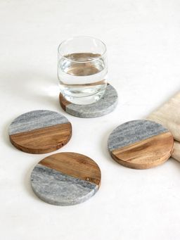 House This - Amini Coasters In Multi Colour (Pack of 4)