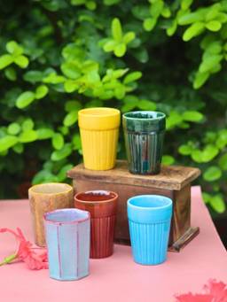 WEAVING HOMES - Everyday Moment Kulhad Drinkware Mug 100ml (Pack of 6)