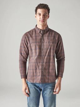 Levi's - Brown Checks Casual Shirt