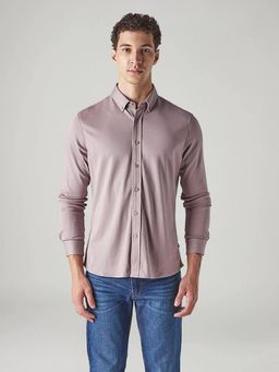 Levi's - Mauve Solid/Plain Casual Shirt