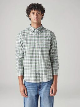 Levi's - Green Checks Casual Shirt