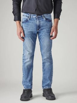 Levi's - Blue Solid/Plain Casual Jeans