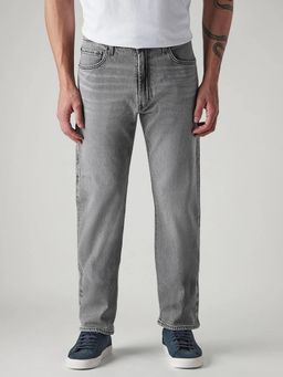 Levi's - Grey Solid/Plain Casual Jeans
