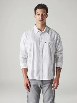 Levi's - White Stripes Casual Shirt