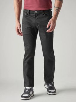 Levi's - Black Solid/Plain Casual Jeans
