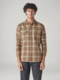 Levi's - Brown Checks Casual Shirt