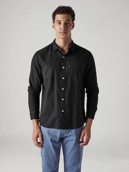 Levi's - Black Solid/Plain Casual Shirt