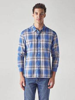 Levi's - Blue Checks Casual Shirt