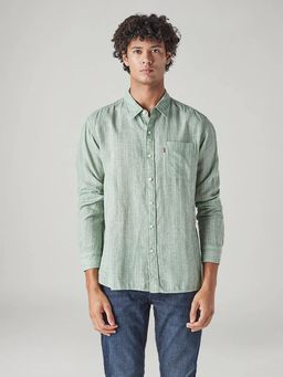 Levi's - Green Stripes Casual Shirt